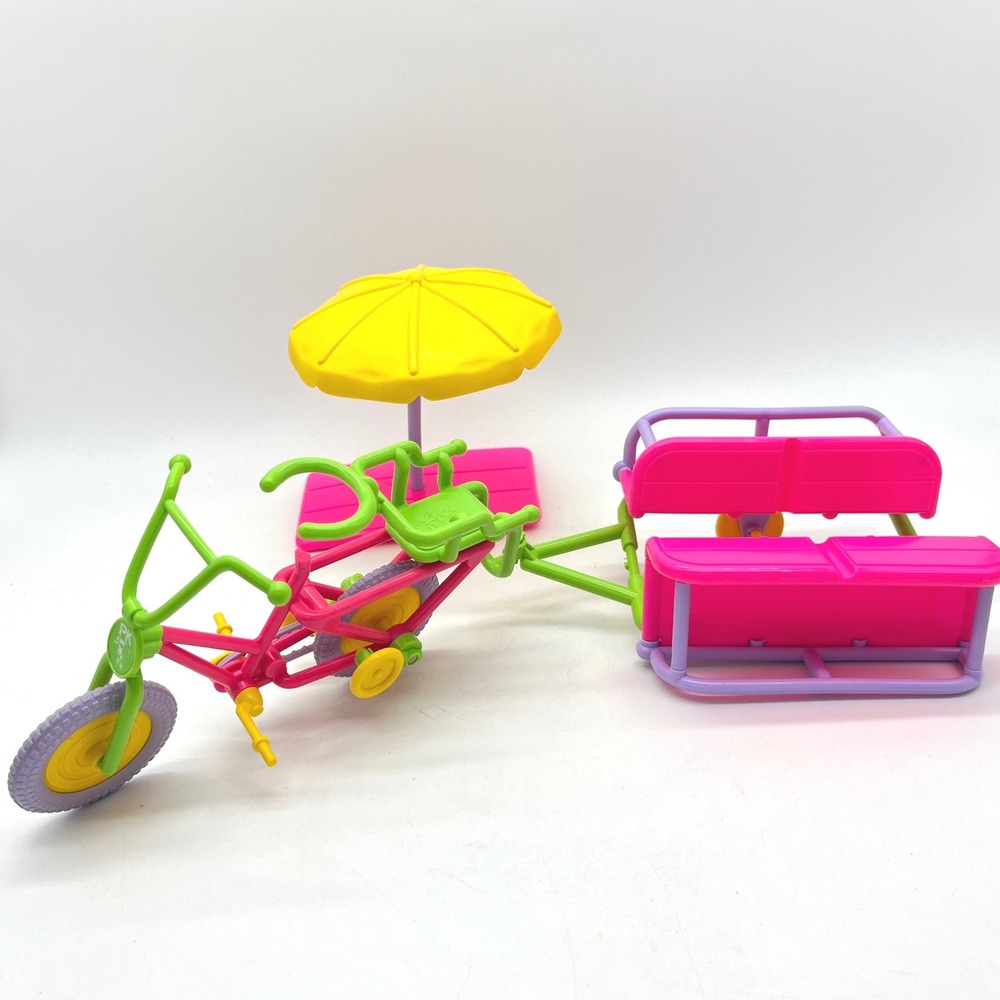 Vintage Ertl Playground Kids Bicycle Picnic Funcycle Playset Missing Parts